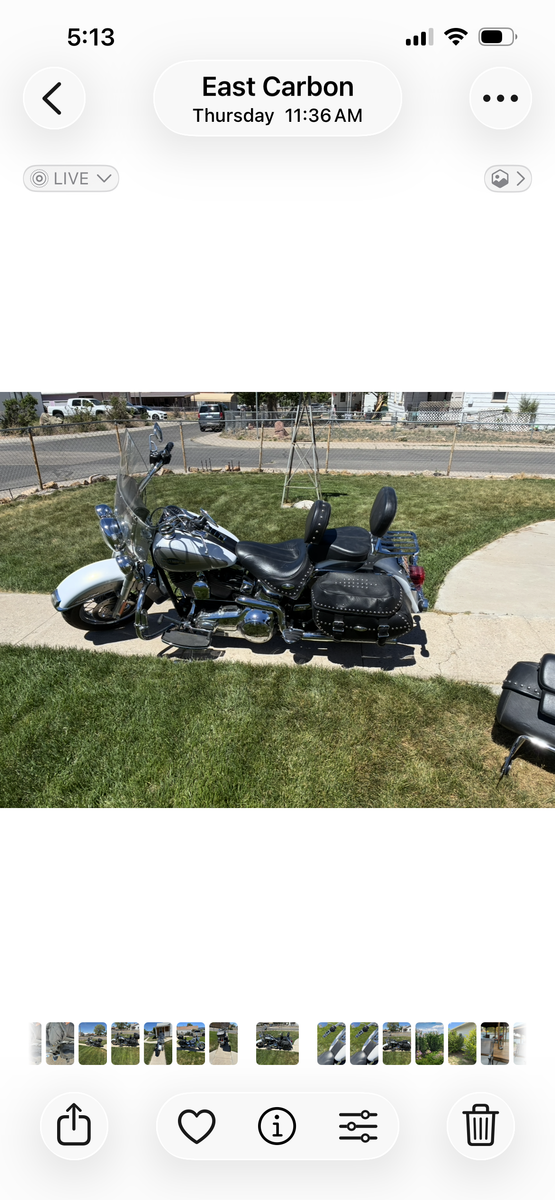 Harley Davidson 2008 flstc heritage soft tail
