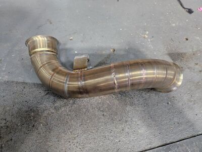KTM 790 890 catless up pipe, mint
