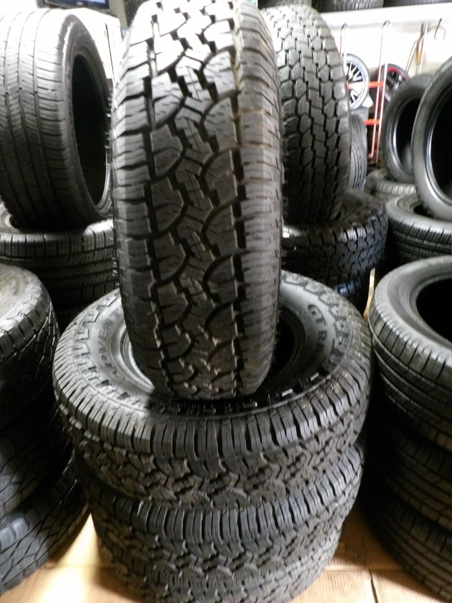 245/75R16 ADVENTURO GT RADIAL ATX SET OF USED TIRES