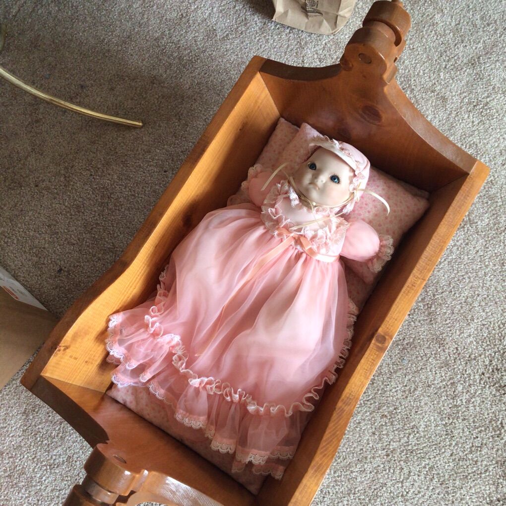 Baby Bilo And Cradle