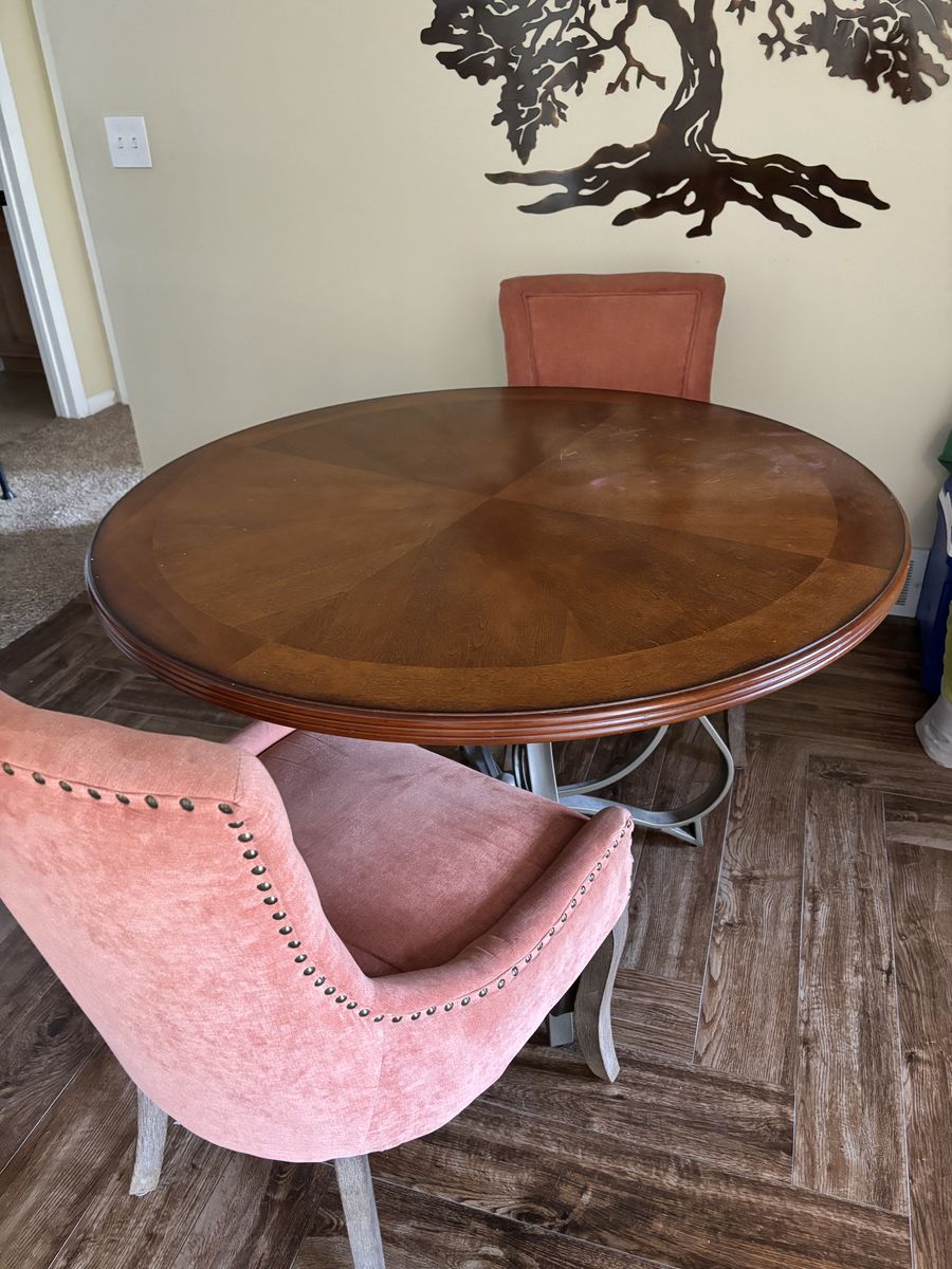 Dining table and 2 chairs