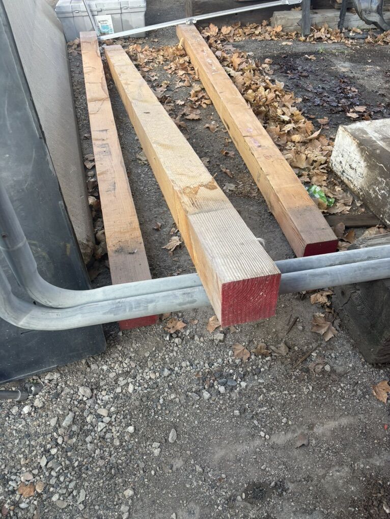 3 Posts Lumber 6x6x10