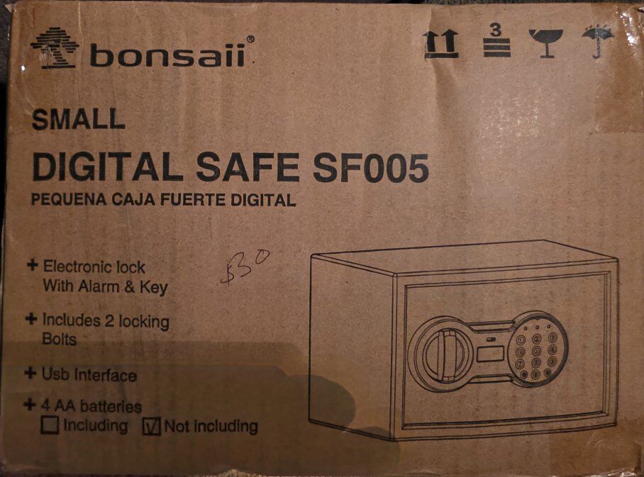 bonsaii small digital safe