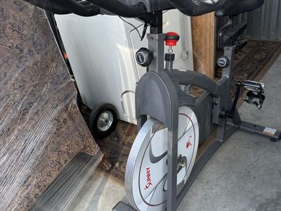 Sunny Health & Fitness Indoor Cycling Exercise Bike with LCD Monitor