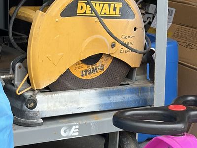 DEWALT Portable Chop Saw Metal Cutting Saw