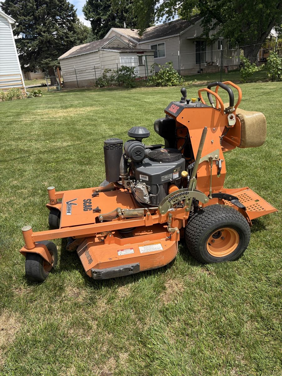 Scag 36” V-Ride stand on mower
