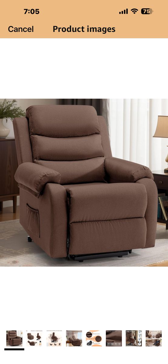 New In The Box Recliner