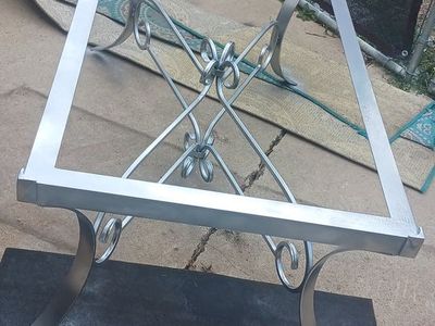 Glass table