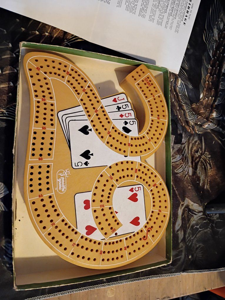 High Hand Cribbage Board