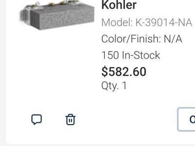 Kohler Anthem 3-port Recessed Mechanical Thermostatic Valve K-39014-NA