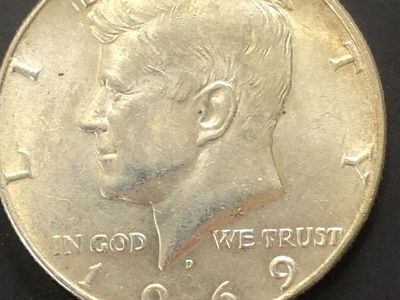 1969D Silver Half Dollar