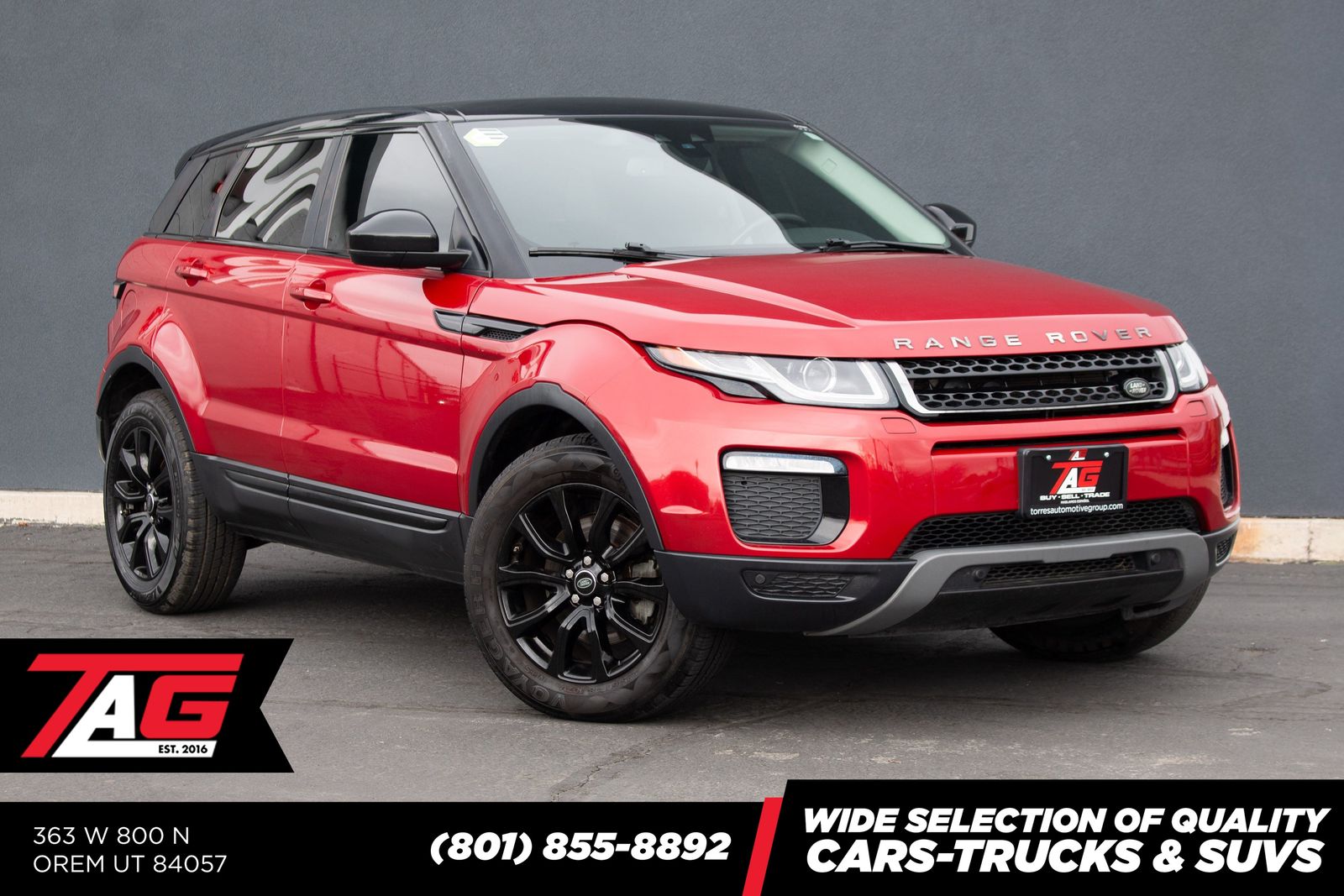 2019 Land Rover Range Rover Evoque SE