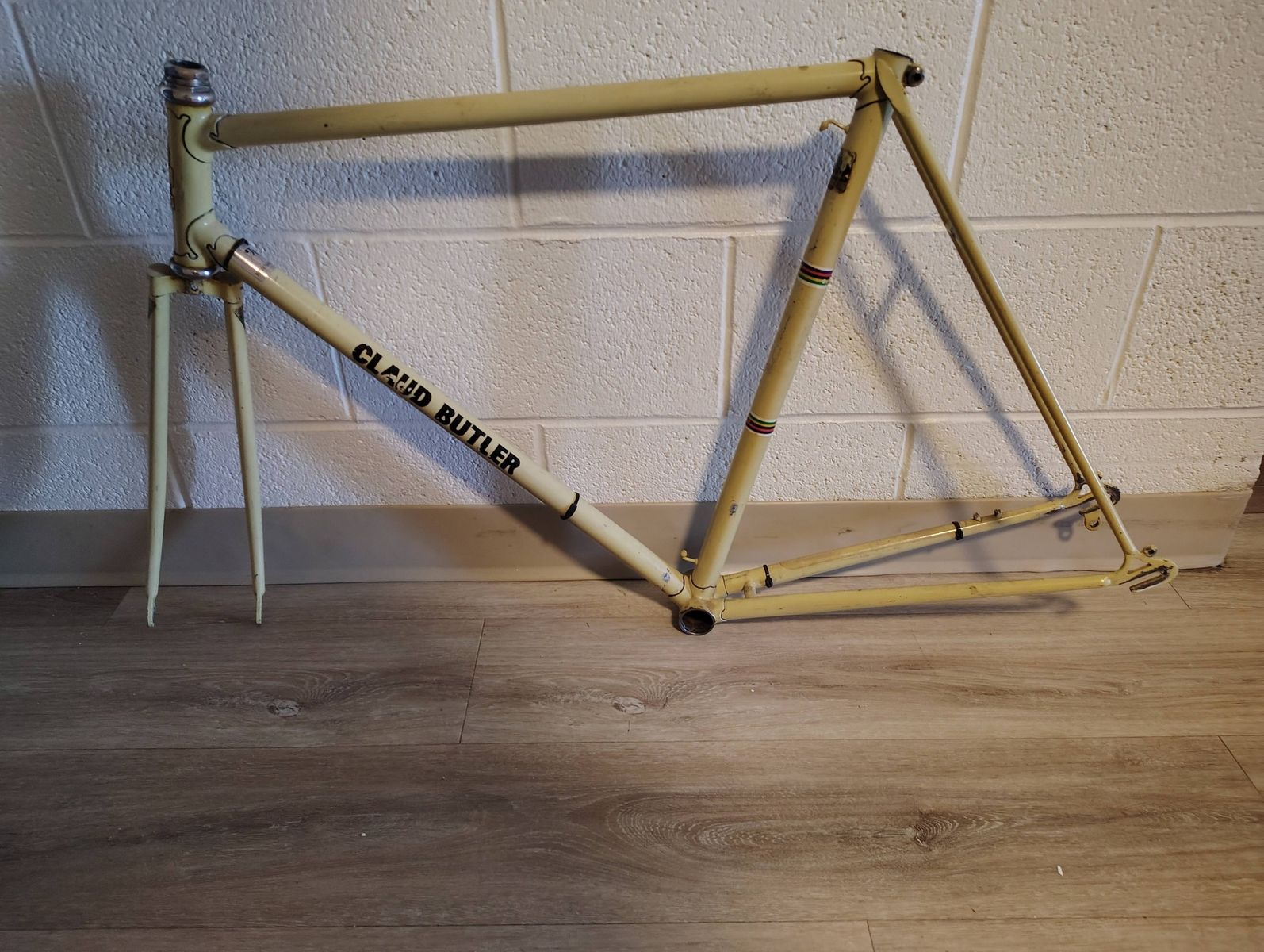 70's-80's Claud Butler 22" Bike Frame W/Fork