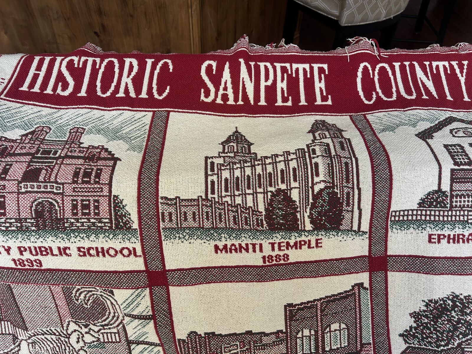 Vintage Sanpete County Blanket