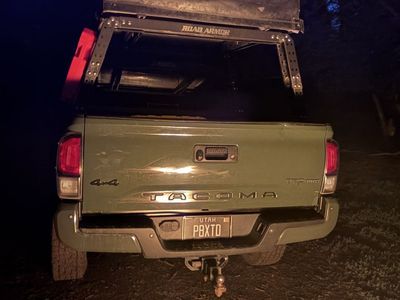 Road armor bed rack with rooftop tent OBO +gas and water tanks