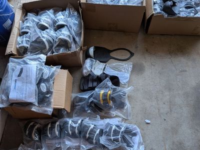 Oshatoes Safety Steel-Toe Caps Various Styles and Sizes-1 Lot 65 pieces