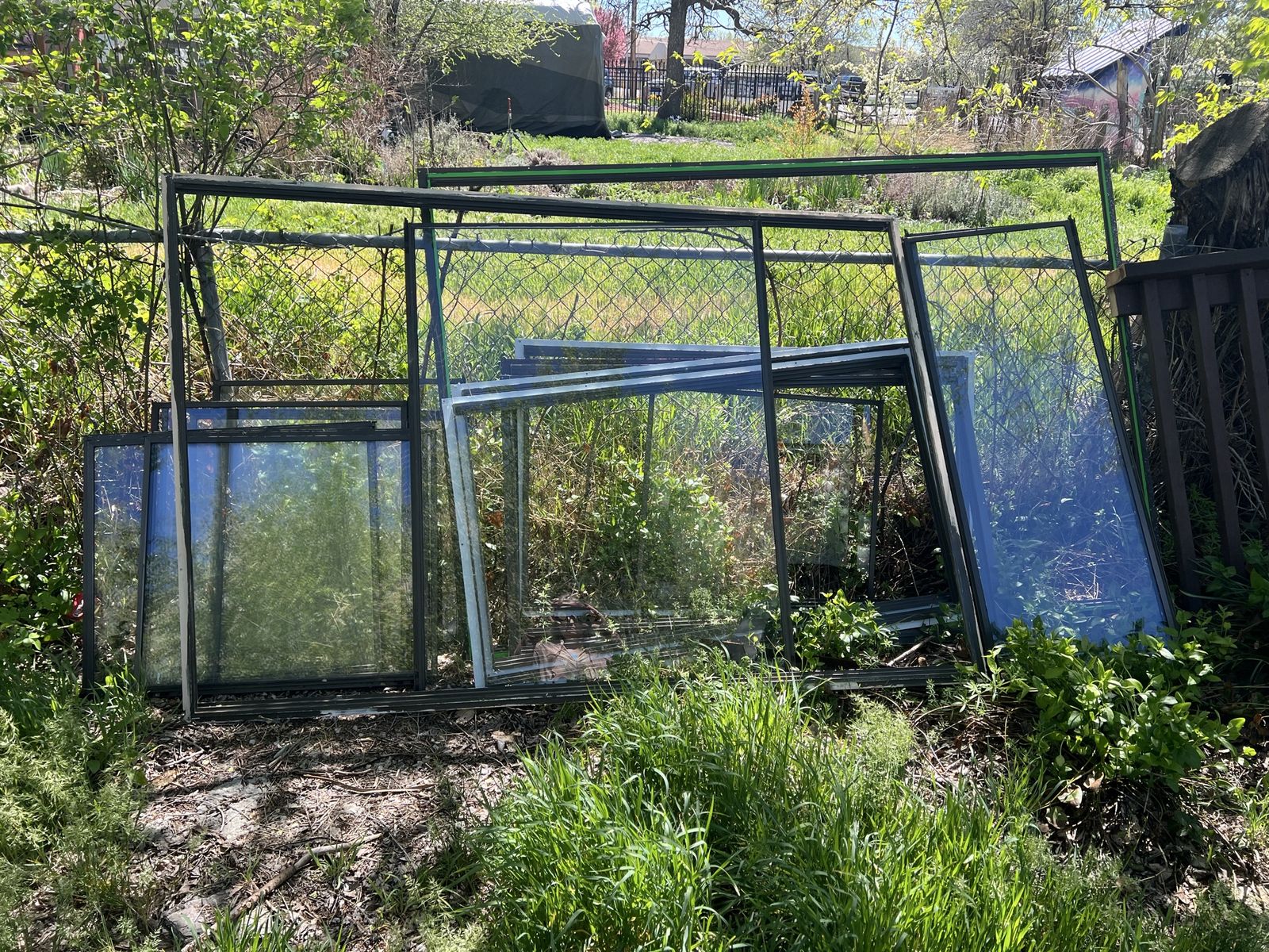 Storm Windows Glass and Frames