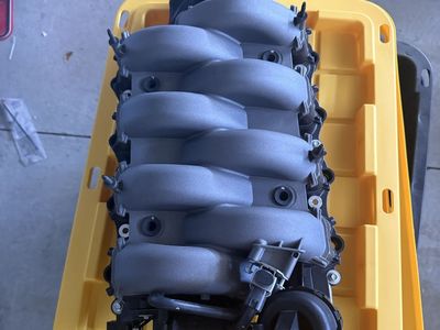 Coyote Gen 4X intake manifold.
