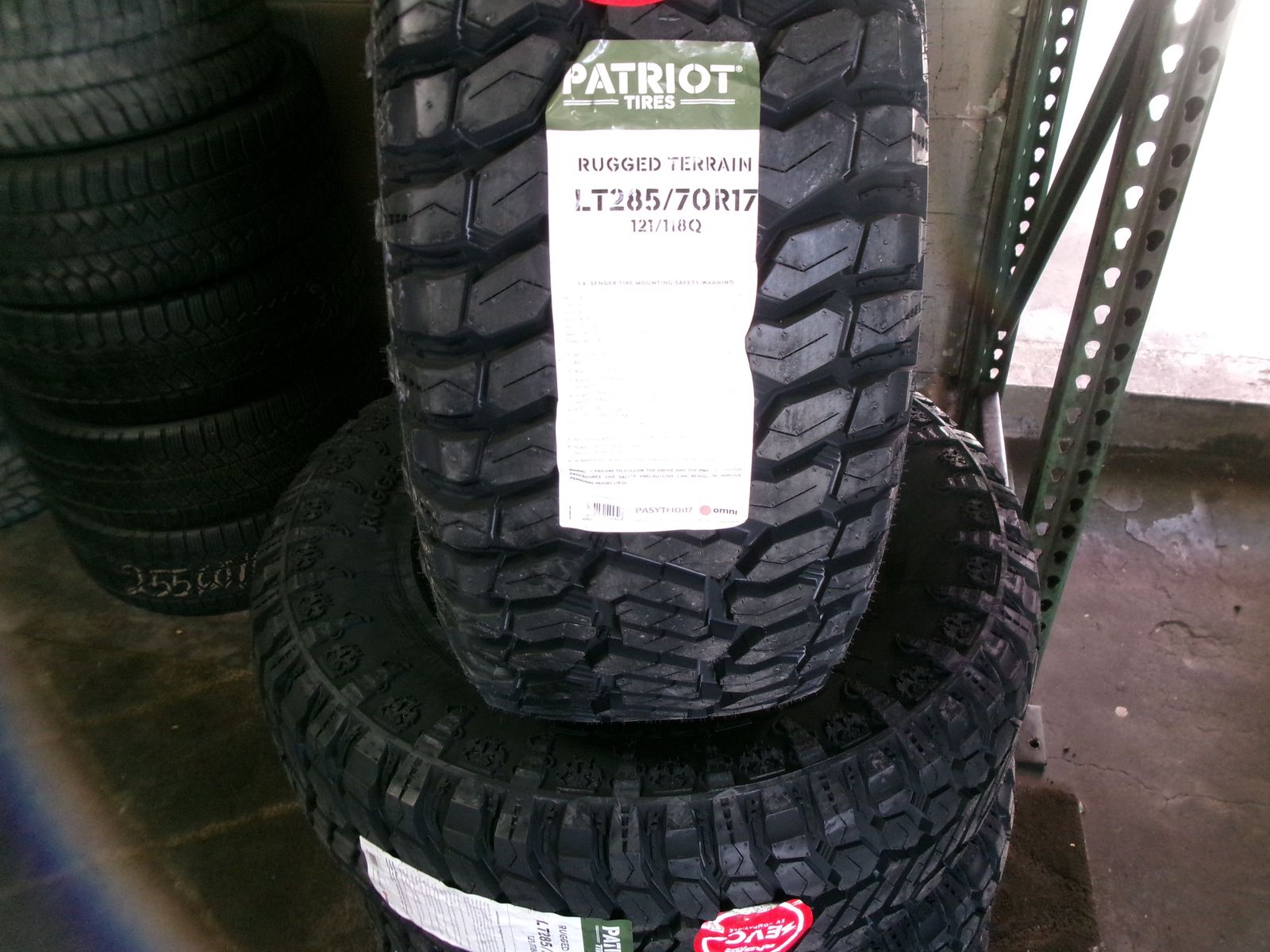 285/70R17 PATRIOT RUGGED TERRAIN SET OF NEW TIRES