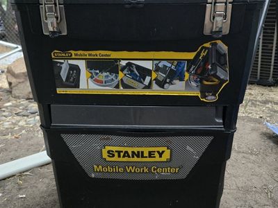 Stanley Mobile Work Center - Portable Rolling Toolbox & Organizer