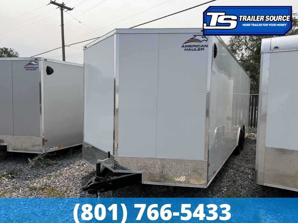 8.5x24 American Hauler Arrow Deluxe Enclosed Cargo Trailer - 7'0" Interior - 10K GVWR - Dovetail