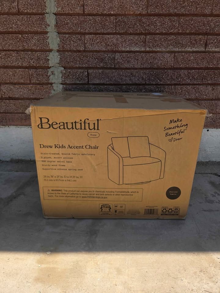 Beautiful by Drew Barrymore Drew Kids Accent Chair