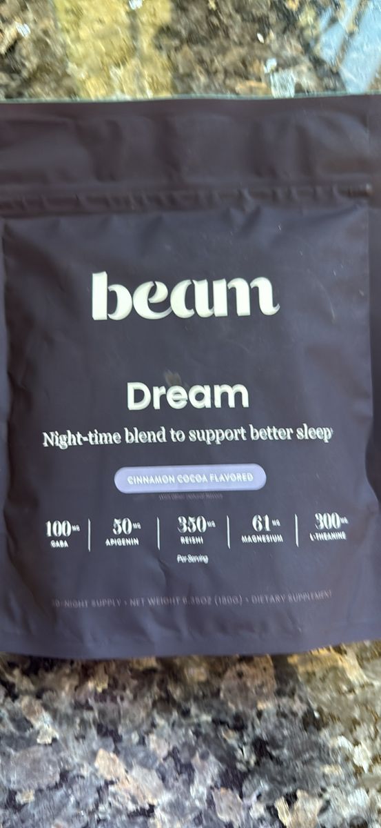 Beam Dream cocoa sleep supplement drink