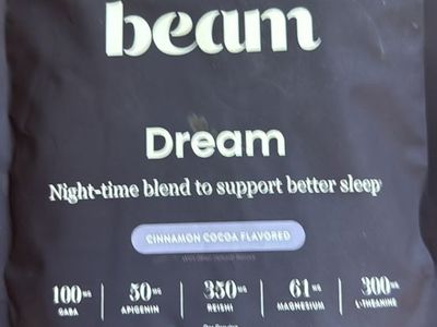 Beam Dream cocoa sleep supplement drink