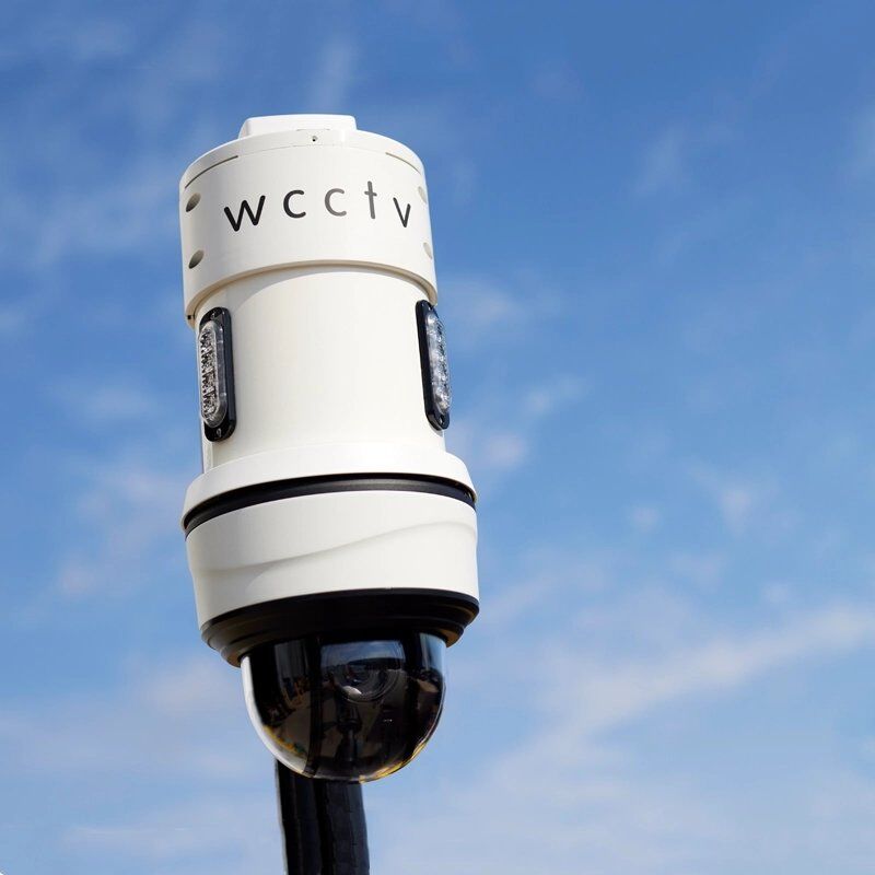 WCCTV Mini Dome surveillance puzzle camera in hard case