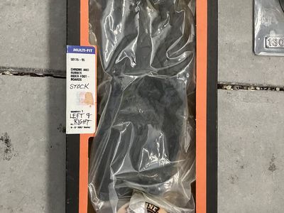 Stock Harley Rubber Footboards