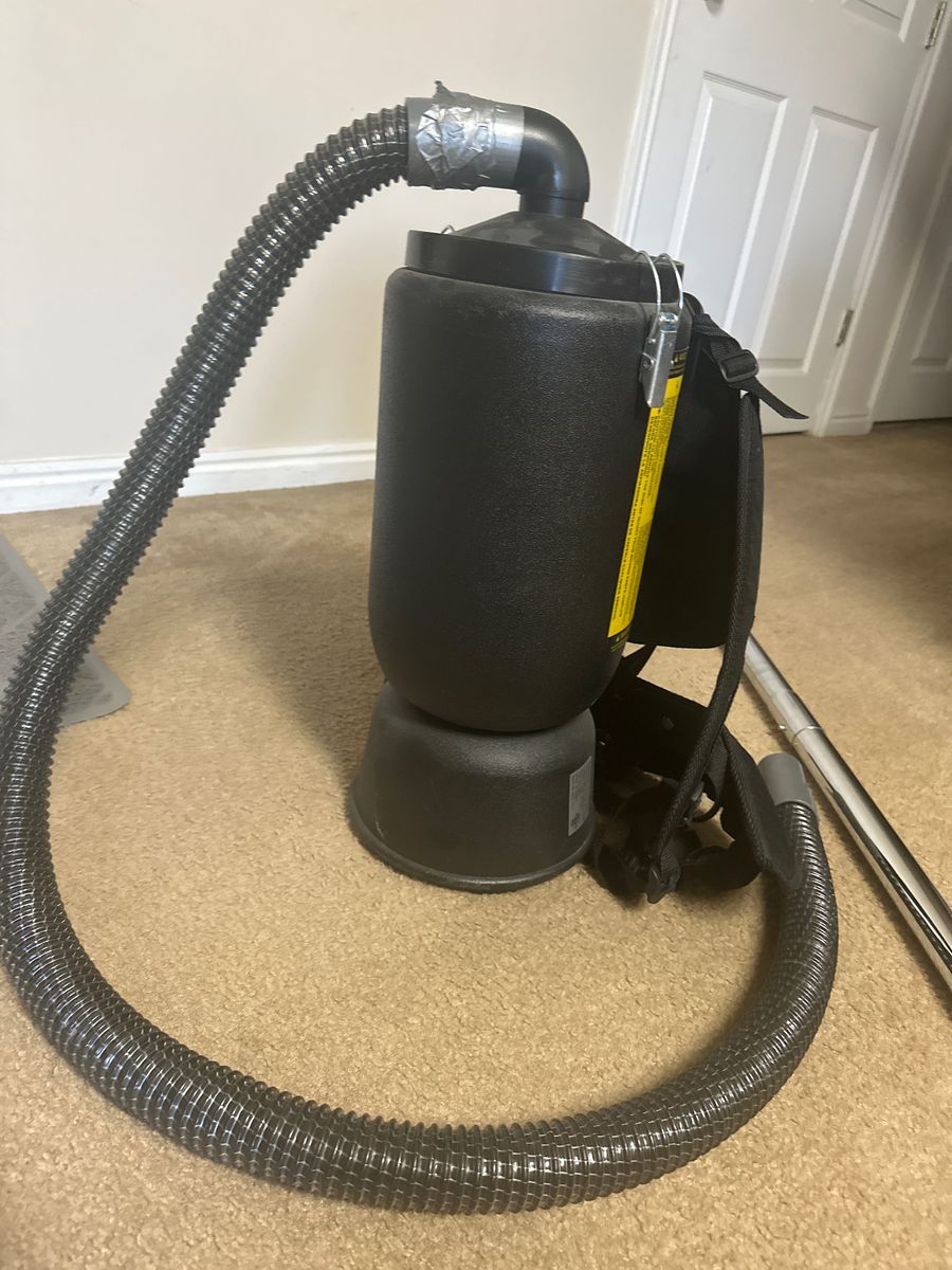 Commercial-Grade Canister Backpack Vacuum – $50 OBO