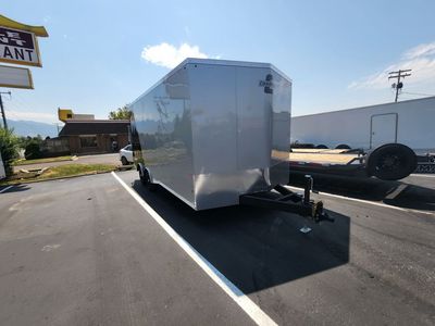 2027 Charmac Trailers 8.5X18 Stealth 7K with UTV Package Enclosed Cargo Car Hauler Trailer