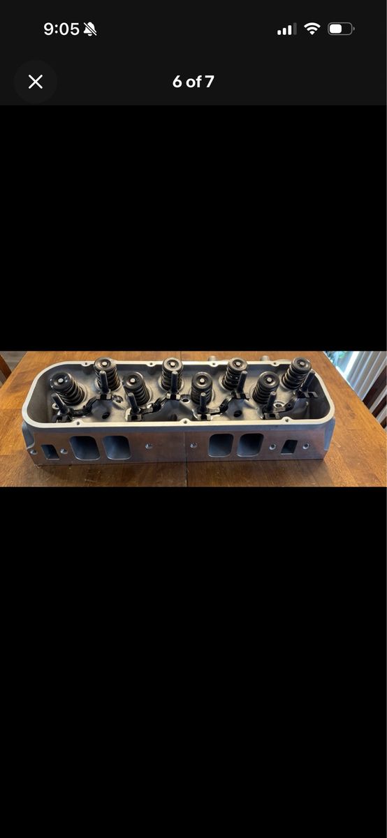 Promaxx bbc head 454 big block chevy 9318 single 1 camaro vette pro maxx 315