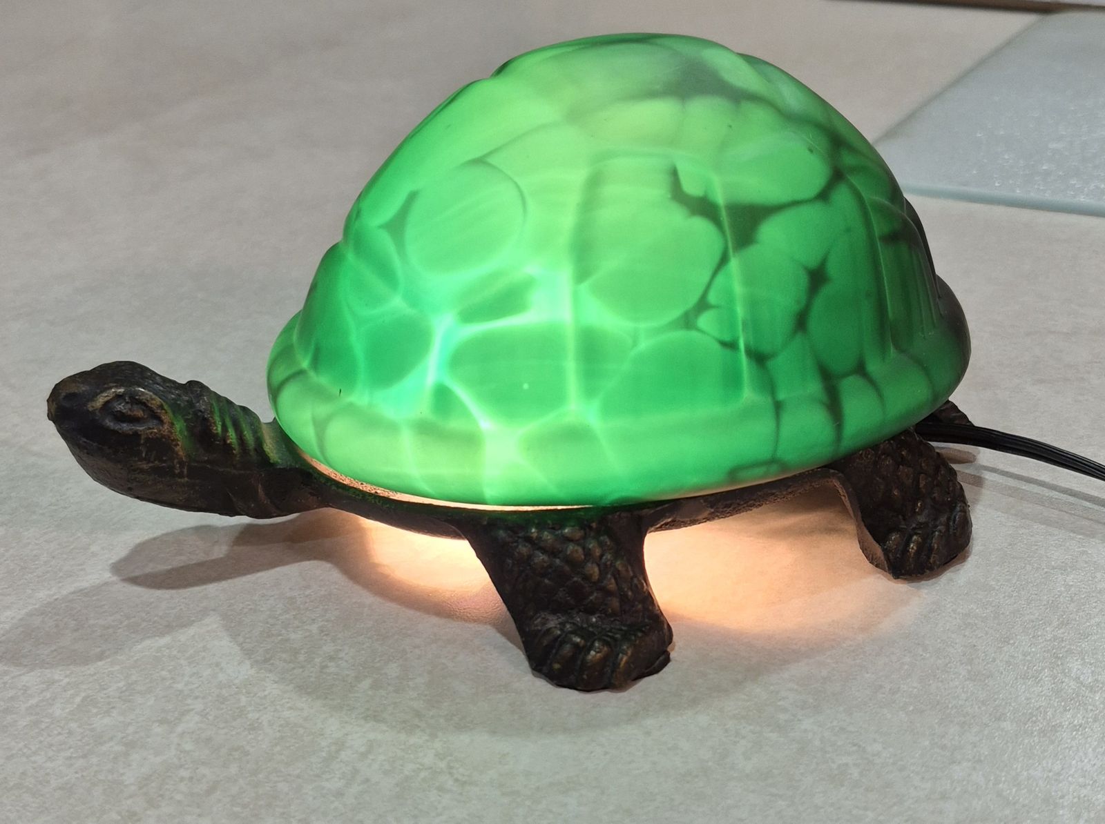 Vintage Turtle Lamp (Tiffany-style)