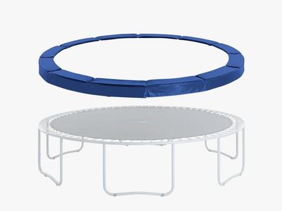 Skywalker Trampolines 16-Foot Blue and black Spring Pad, Replacement Trampoline Safety Pad