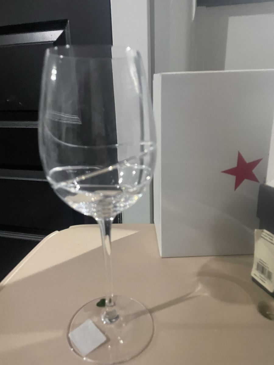 Waterford glasses for wine champagne.