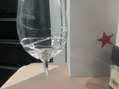 Waterford glasses for wine champagne.