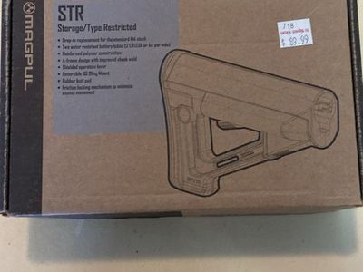 Magpul STR Storage/Type Restricted Carbine Stock Mil-Spec FDE