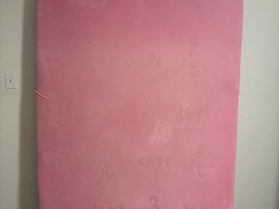 Cool Kids Pink Memory Foam Mattress - Used, Full Size