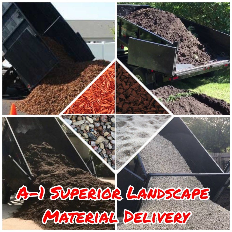 GRAVEL,  DECORATIVE ROCK  TOPSOIL,  SAND,  MULCH AVAILABLE