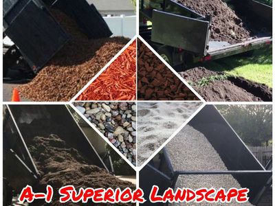 GRAVEL, DECORATIVE ROCK TOPSOIL, SAND, MULCH AVAILABLE