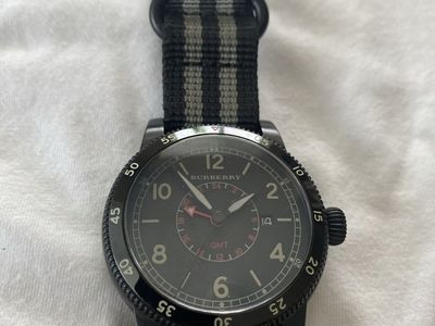 Burberry GMT watch