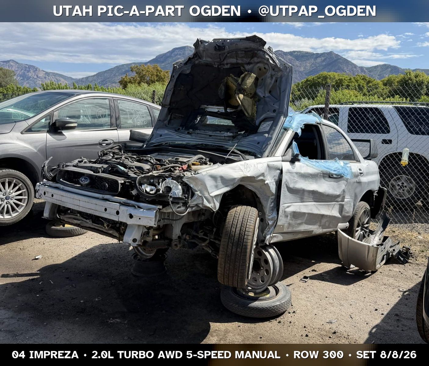 New Arrival - 2004 Subaru Impreza GD Parts - UTPAP Ogden