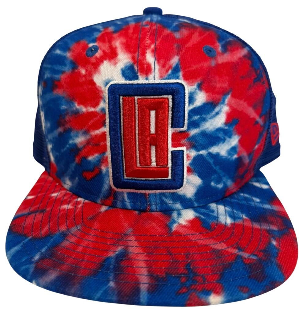 LA Clippers Red POP Tie Dye Snapback by New Era