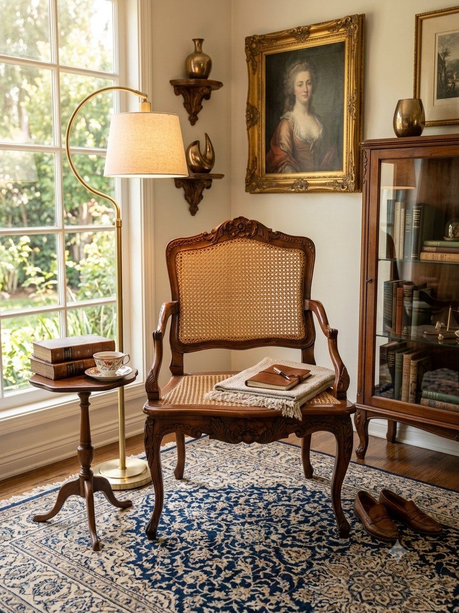 Antique Louis XV Style Armchair