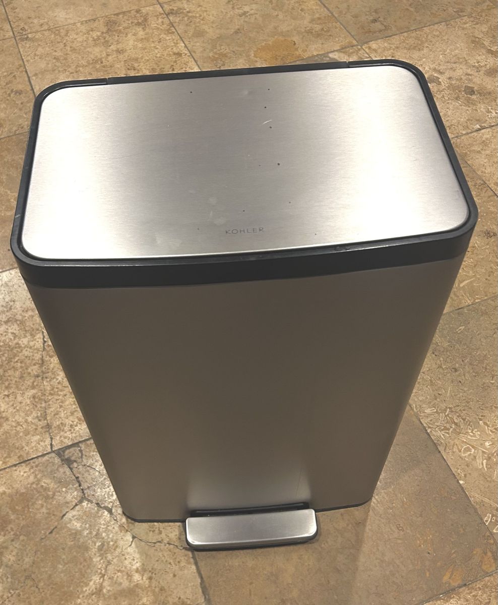 Koehler Stainless Steel Trash Can
