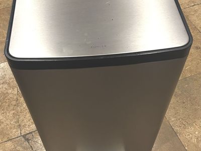 Koehler Stainless Steel Trash Can