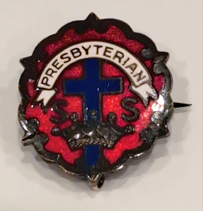 Rare Vintage Presbyterian Sunday School Lapel Pin