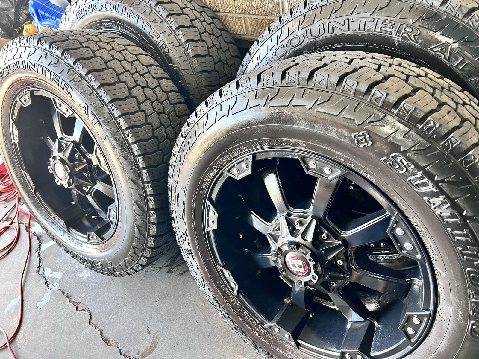 20x9 Ballistic Wheels 8x170 Ford F250 F350