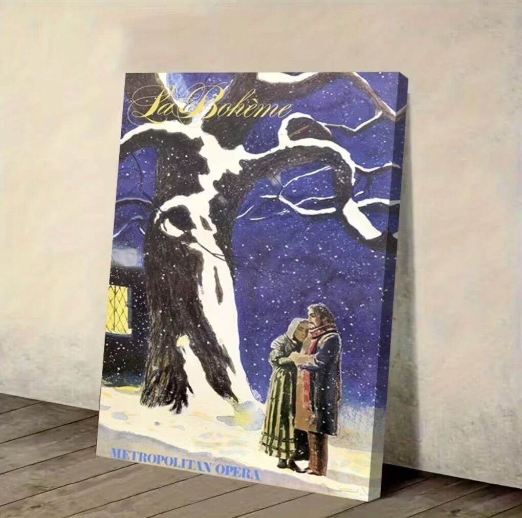 Jamie Wyeth, La Boheme Framed Canvas 1978